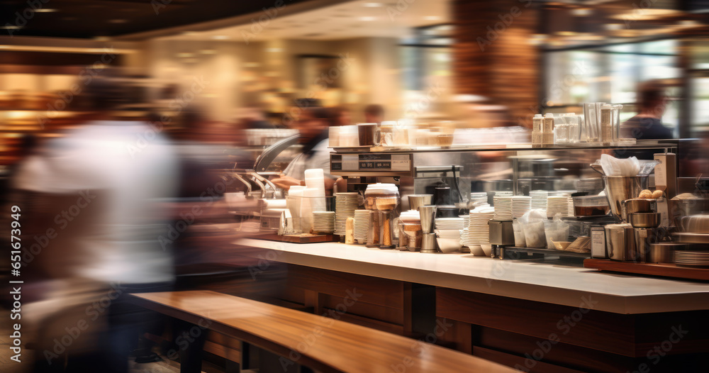Baristas crafting artisanal coffee as customers chat and enjoy their drinks in a bustling cafe Baristas crafting artisanal coffee as customers chat and enjoy their drinks in a bustling cafe