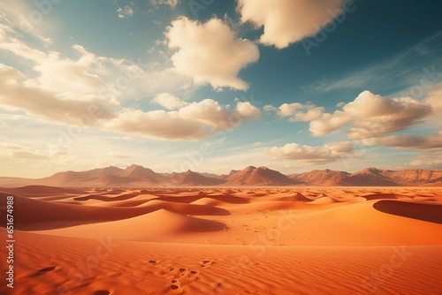 Vast desert landscape  Desert Dreams  Arid Beauty  Dunes and Sands  Desert Exploration  Unique Ecosystems  Landscape Photography