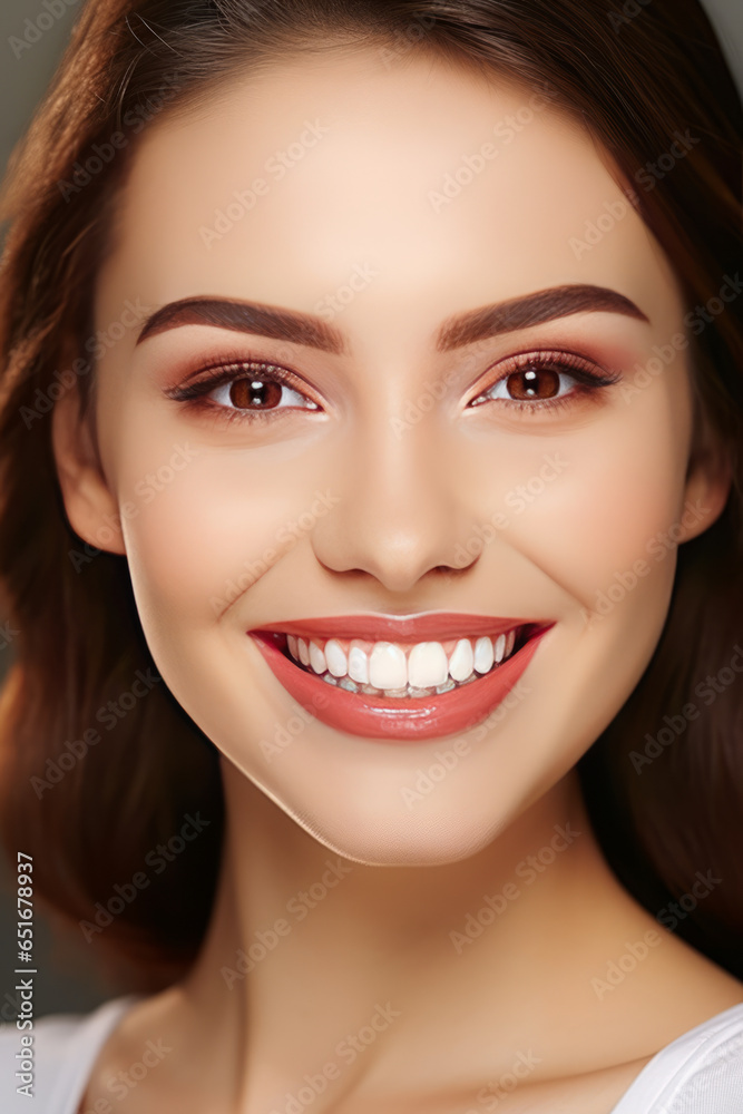 Healthy Smile. Teeth Whitening generative ai Healthy Smile. Teeth Whitening generative ai