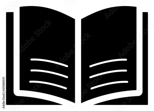 vector illustration of a book on a transparent background