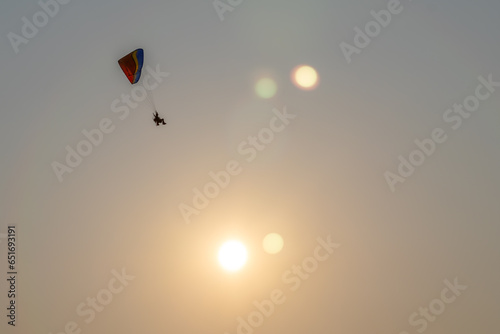 Motorized parafoil glider photo