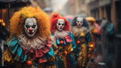 Crazy scary clowns © ZEKINDIGITAL