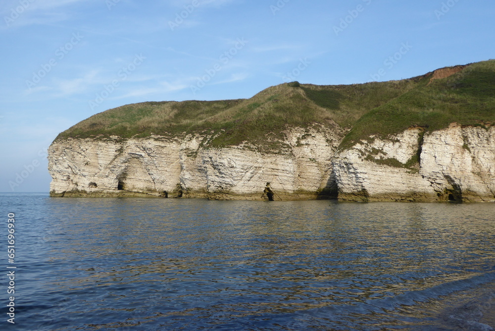 Flamborough Head mit Klippen und Meer