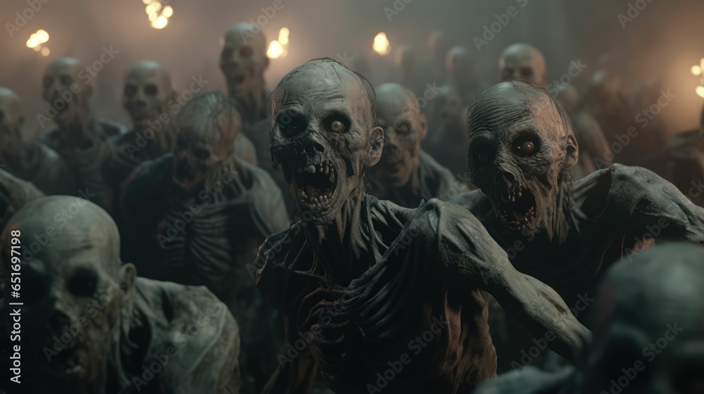 Horde of zombies Horde of zombies