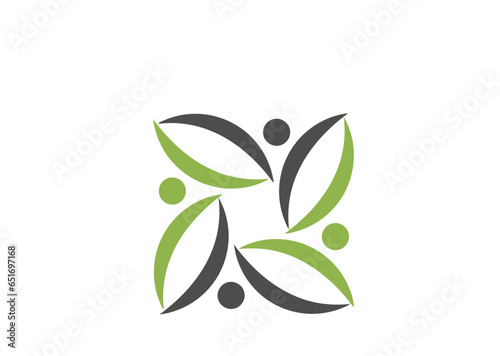 illustration of green leaf