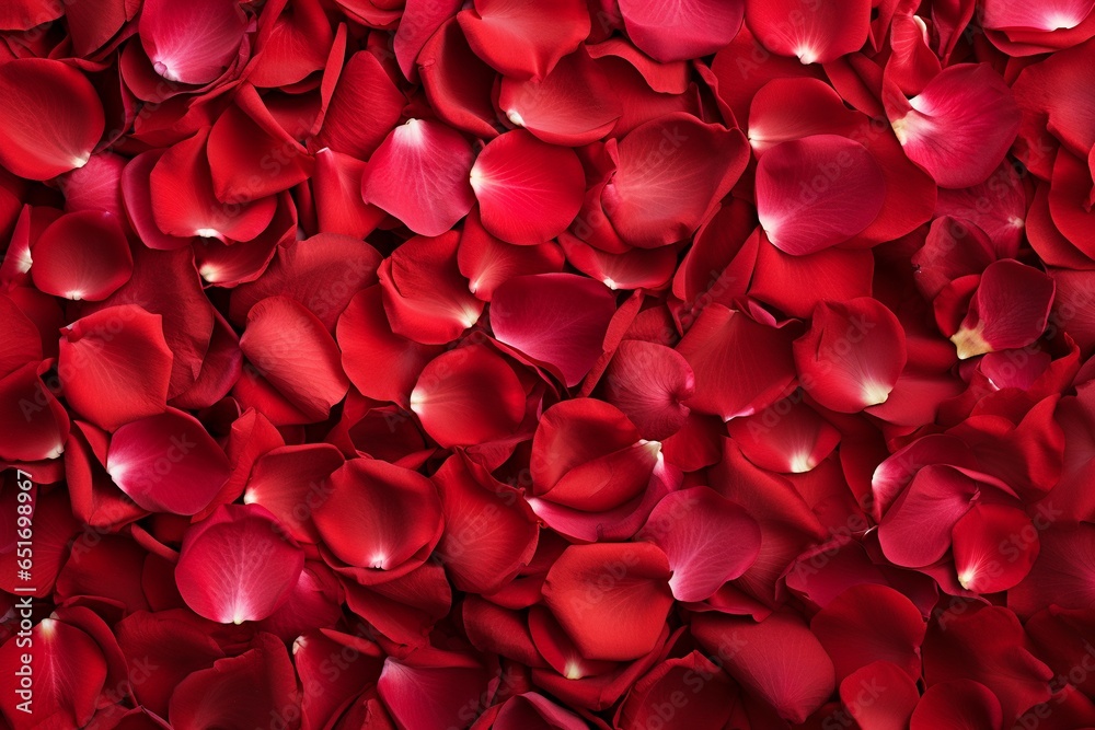 Red rose petals texture background