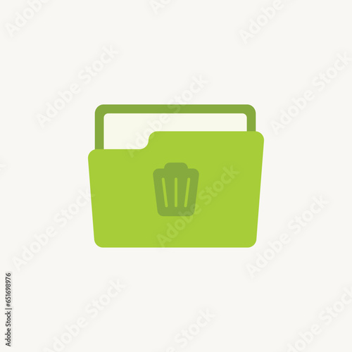 Simplify Content Management with Our Delete Folder Icon - Ideal for Discarding Files, Removing Data, and Cleaning Up - Premium Icon for Secure Deletion and Organized Storage