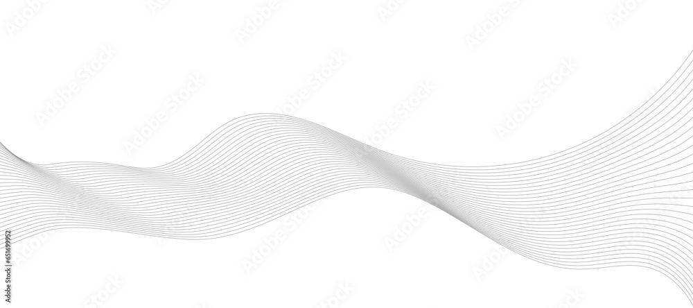 Modern vector background with grey wavy lines. Modern vector background with grey wavy lines.