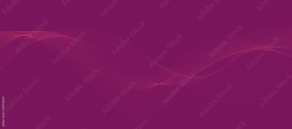 Modern vector purple background with purple wavy lines. Modern vector purple background with purple wavy lines.