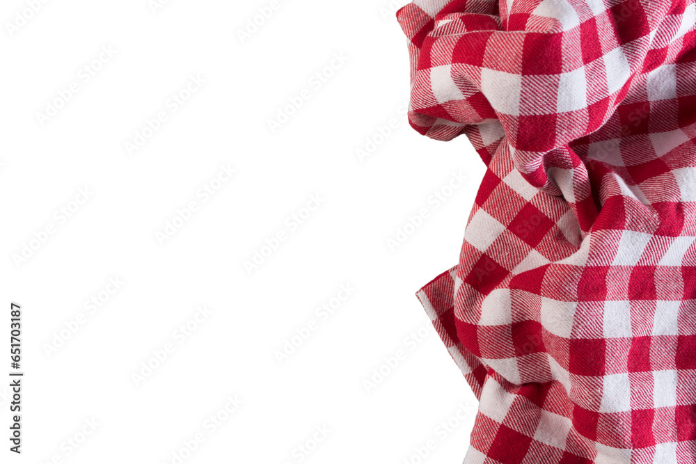 part of checkered napkin, untucked with transparencies, PNG format part of checkered napkin, untucked with transparencies, PNG format