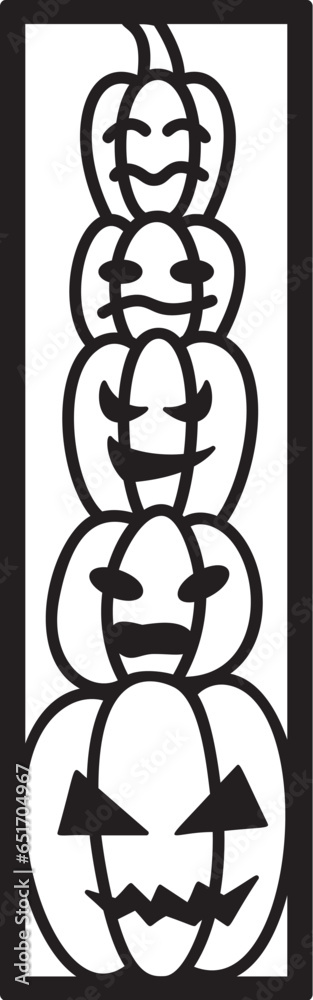 Halloween bookmark laser cut, paper cut, 6in Halloween bookmark laser cut, paper cut, 6in