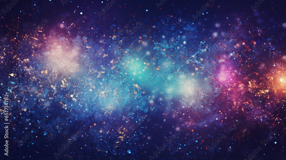 abstract starry sky background