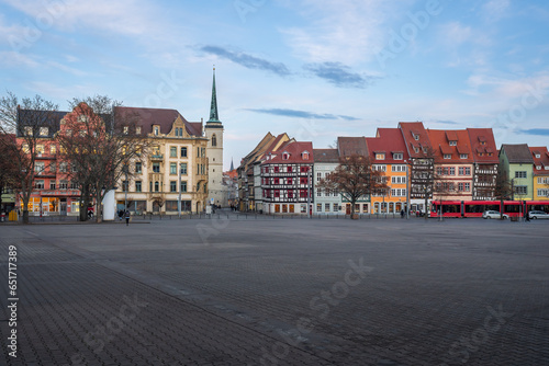 Domplatz Square - Erfurt, Germany photo