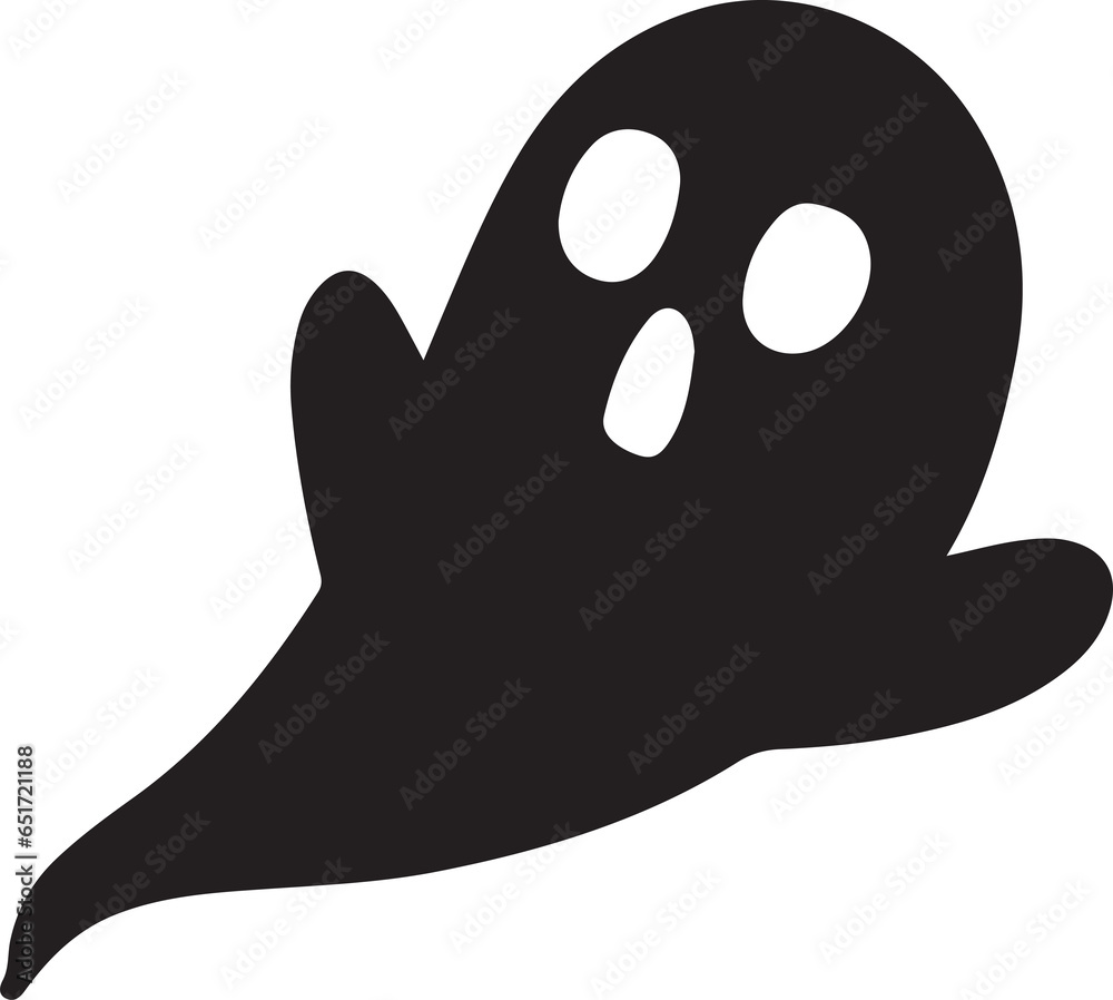 Halloween ghost vector logo icon design Halloween ghost vector logo icon design