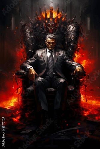 The Dark Lord of the Office: A Senior Boss With Evil Greed and Ultimate Authority