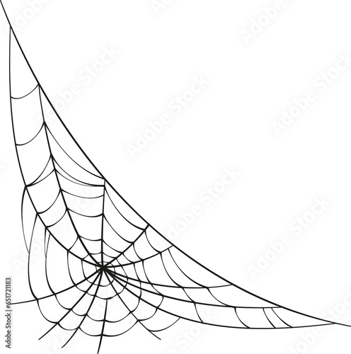 Spider web logo icon vector
