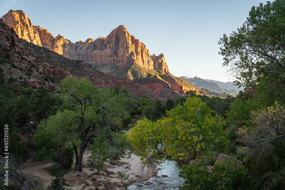 landscape, travel, zion, canyon, utah, hike, hiking, sky, park, national, view, mountain, rock, scenic, wild, valley, outdoor, peak, nature, natural, trail, sandstone, tourism, cliff, usa, river, suns