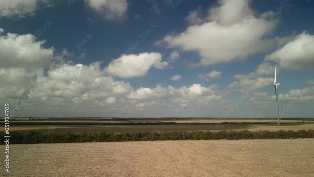 Wind Turbines. Wind Power Electric Plant. Renewable Energy Wind Turbines. Wind Power Electric Plant. Renewable Energy