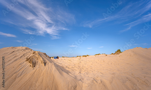 Dünenlandschaft auf der Nordseeinsel Borkum