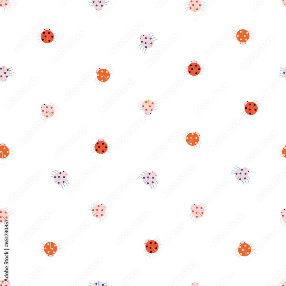 beetle seamless pattern beetle seamless pattern
