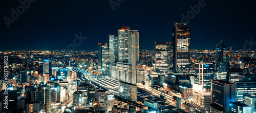 名古屋の夜景 日本第三の都市
