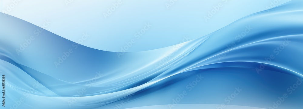 Wide blue curve gradient technology sci-fi material background Wide blue curve gradient technology sci-fi material background