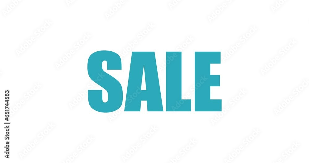 The sale text is flashing. Banner with sale text changing color. Sale concept 4k resolution animation. The sale text is flashing. Banner with sale text changing color. Sale concept 4k resolution animation.