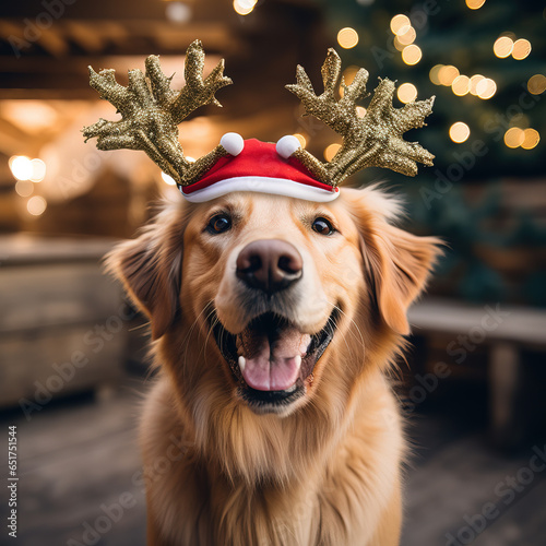 Golden Retriever Christmas Party12.png