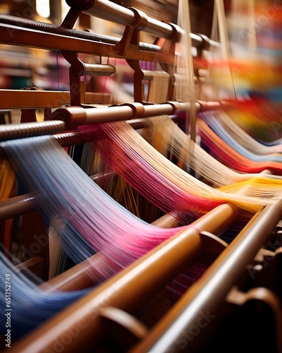 Colorful Threads: Textile Manufacturing Machinery