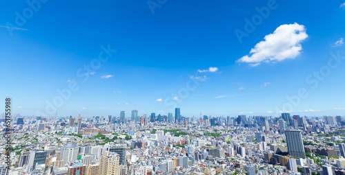 東京風景 都心全景 2023