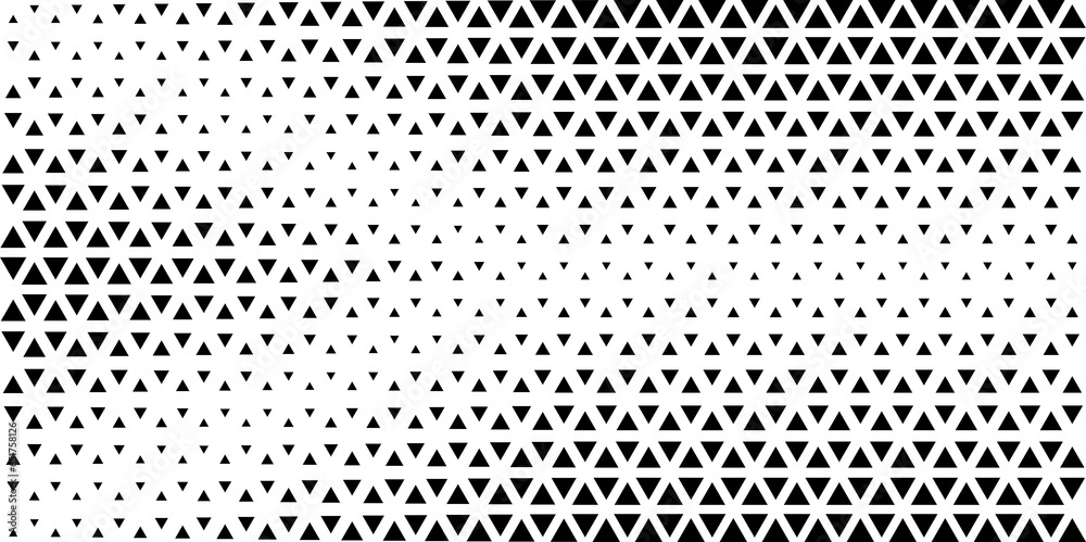 Triangle Vector Abstract Geometric Background. Halftone Triangular Pattern Triangle Vector Abstract Geometric Background. Halftone Triangular Pattern