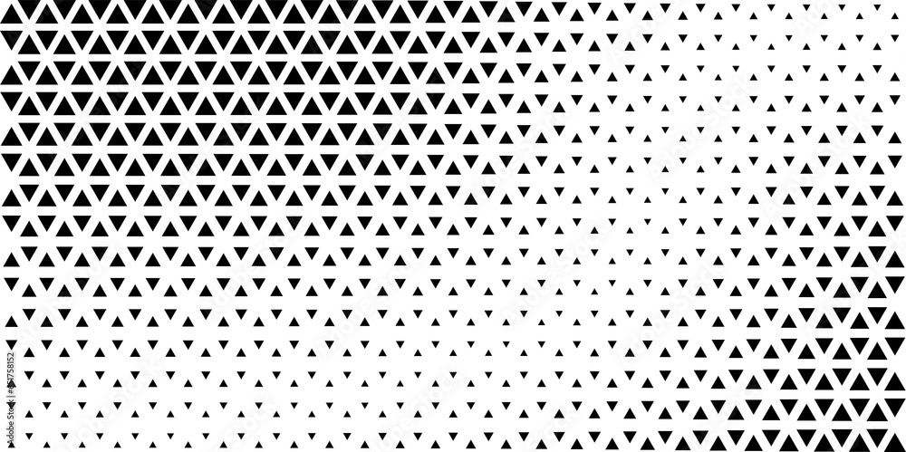 Triangle Vector Abstract Geometric Background. Halftone Triangular Pattern Triangle Vector Abstract Geometric Background. Halftone Triangular Pattern