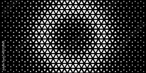 Triangle Vector Abstract Geometric Background. Halftone Triangular Pattern