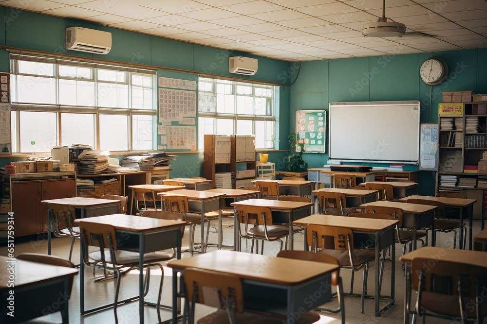 学校の教室のイメージ01 学校の教室のイメージ01