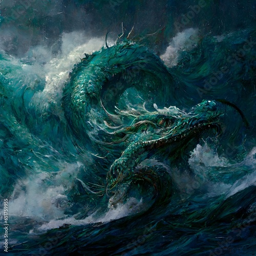 It is my charge to claim the waves I am patient calm and unphased Sea serpent they call me yet I am more Boiling breath blasts brazened fools A thousand leagues long a million years old I am patient 