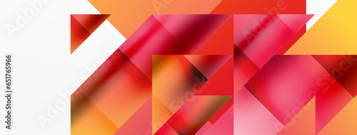 Captivating vector abstraction. Triangles interlock in mesmerizing dance, crafting dynamic geometric backdrop. Fusion of shapes and angles creates artful symphony of modern design