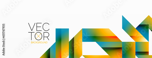 Minimalist elegance - lines, squares, triangles converge on white. Geometry essence showcased in serene harmony. Harmonizing essential shapes on a pristine backdrop