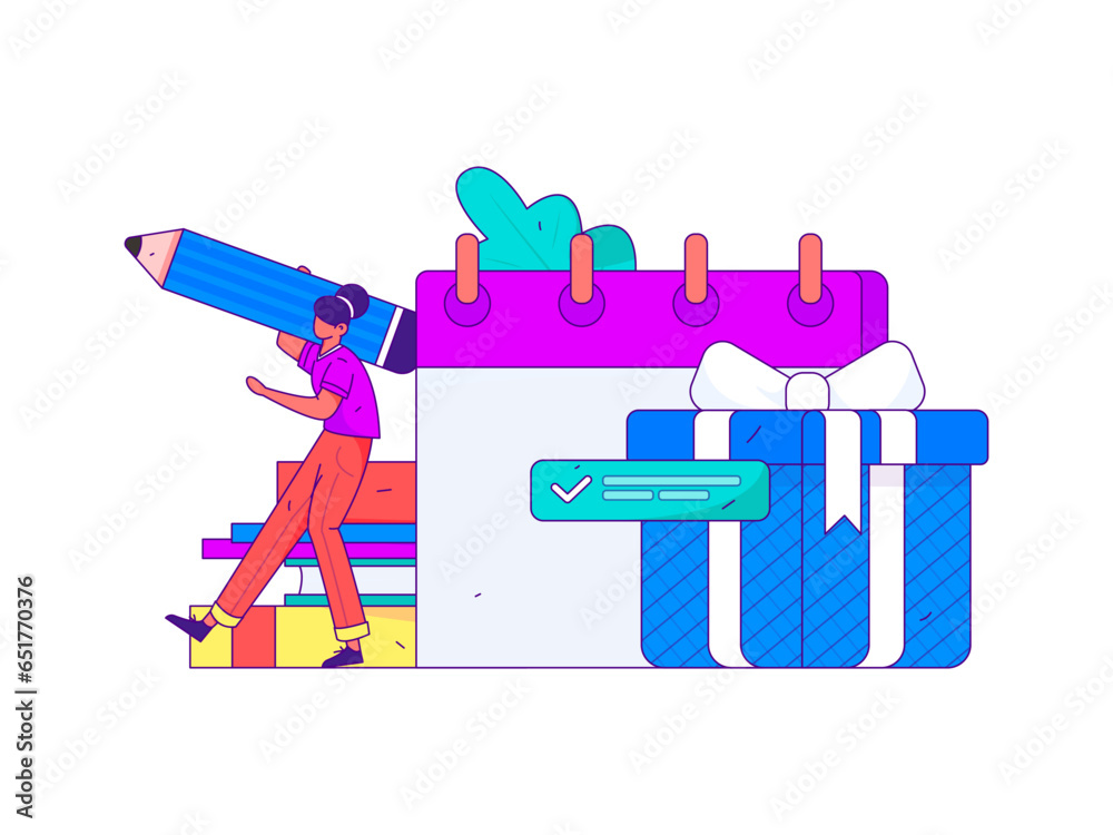 Business work characters flat vector concept operation hand drawn illustration Business work characters flat vector concept operation hand drawn illustration
