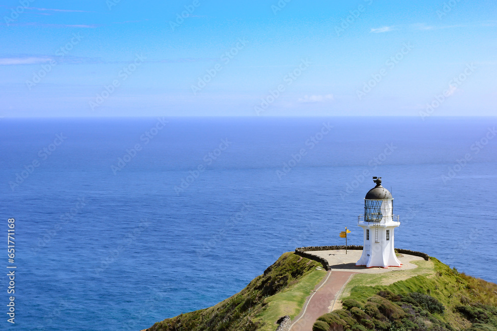Cape Reinga, New Zealand, Lighthouse,