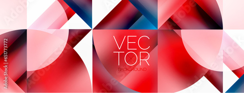 Minimalist marvel - squares and circles unite in harmonious geometry. Muted tones weave serene backdrop where structured tiles form dance of timeless elegance, epitomizing modern simplicity