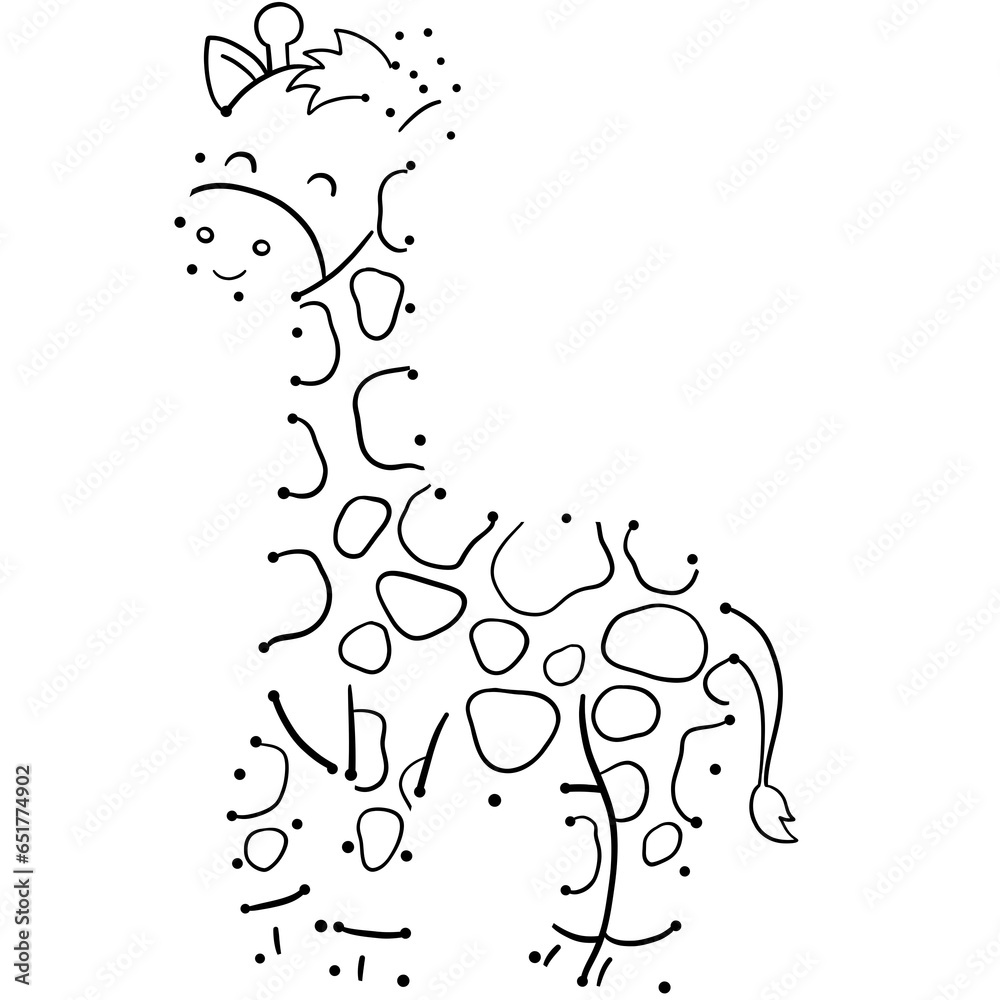 Fototapeta premium Dot to Dot