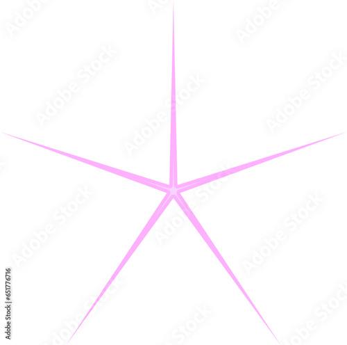 Flowers and stars for decoration, gift wrapping paper, card 