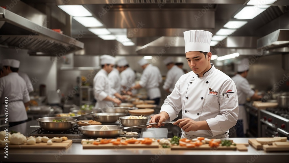 chef at work chef at work