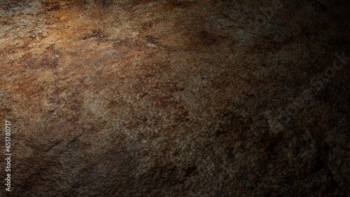 surface of old rusty metal, 3d render