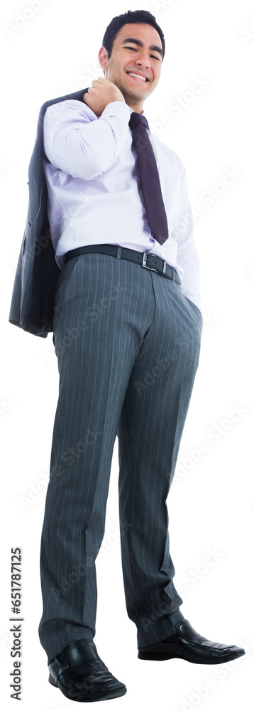 Digital png photo of happy biracial businessman on transparent background Digital png photo of happy biracial businessman on transparent background