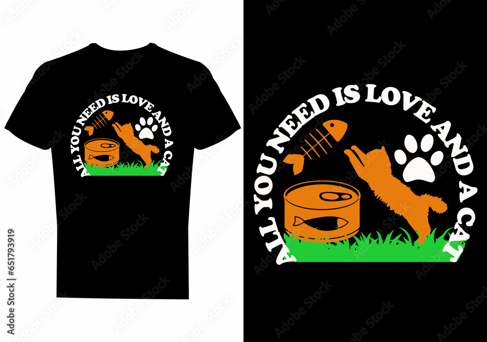 Cat t shirt design Cat t shirt design