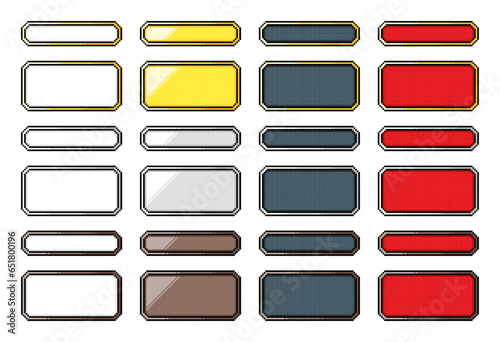 ドット絵 フレームセット01