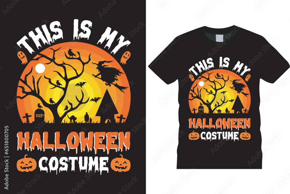 Halloween T-Shirt VECTOR