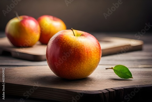apples on the table