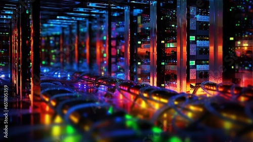 The Backbone of Connectivity: Inside a Server Room